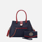 MKF Collection by Mia K. - Edith Vegan Leather Women Tote Bag With wallet