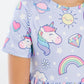 Galactic Unicorns S/S Pocket Twirl Dress
