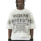GLAZE French Terry 3/4 Sleeve Crop Top Tee