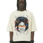 TOVAL SN/ Jersey 3/4 Sleeve Crop Top Tee