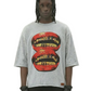 PETTI SN/ Jersey 3/4 Sleeve Crop Top Tee