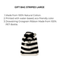 Gift Bag Striped Large