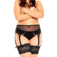 Black Glamour Baby Garter Belt