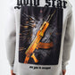 Gold Star' Urban Streetwear Sweatshirt: Weapon & Money Graphic