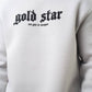 Gold Star' Urban Streetwear Sweatshirt: Weapon & Money Graphic