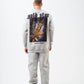 Gold Star' Urban Streetwear Sweatshirt: Weapon & Money Graphic