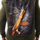 Gold Star' Urban Streetwear Sweatshirt: Weapon & Money Graphic