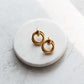 Gold Knot Earrings