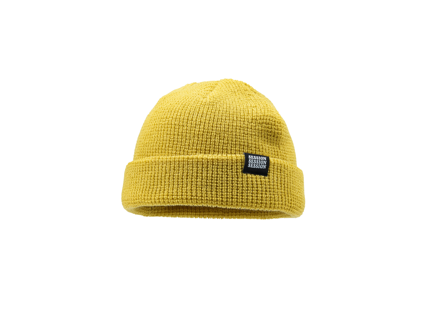 Acrylic Wool Beanie, Autumn Gold