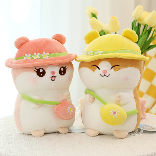 Soft and cuddly hamster toy
