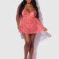 PORTIA SWISS DOT BABYDOLL & G-STRING SET