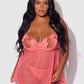 PORTIA SWISS DOT BABYDOLL & G-STRING SET