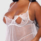 PORTIA SWISS DOT BABYDOLL & G-STRING SET