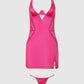 ISSADORA OILSLICK & LACE UNDERWIRE CHEMISE SET