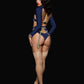 FLYING HIGH PILOT BRA TOP, HIWAIST PANTY & HAT SET