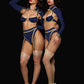 FLYING HIGH PILOT BRA TOP, HIWAIST PANTY & HAT SET