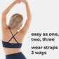Adjustable Bra – Night Swim Navy