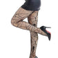 Artistic Skull Fishnet Tights