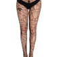 Artistic Skull Fishnet Tights