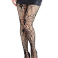 Artistic Skull Fishnet Tights