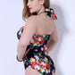 One Piece Tie-Front Underwire Swimsuit