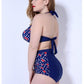 Polka Dot High Waist Swimwear