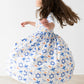 Happy Hanukkah 3/4 Sleeve Pocket Twirl Dress