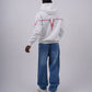 "Heartbeat" Embroidered Graphic Hoodie