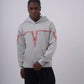"Heartbeat" Embroidered Graphic Hoodie