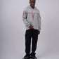 "Heartbeat" Embroidered Graphic Hoodie