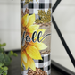 Hello Fall Sunflower 20oz Skinny Tumbler