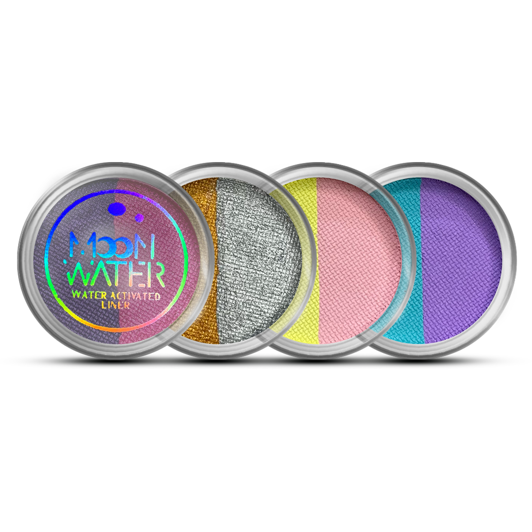 Split Color Moon Water Liner