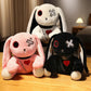 Madelyn - Dark Punk Rabbit Plush Toy