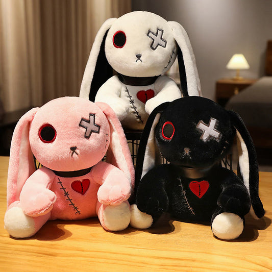 Madelyn - Dark Punk Rabbit Plush Toy