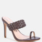High Perks Woven Strap High Heels