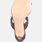 High Perks Woven Strap High Heels