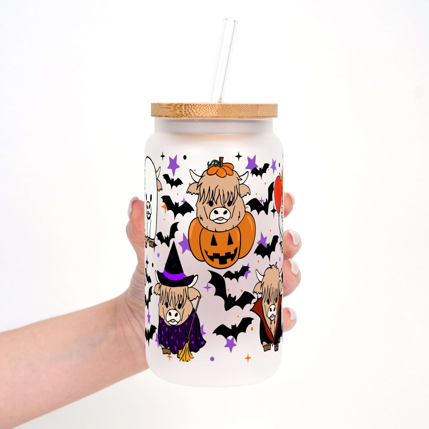 Highland Horror Cup With Lid and Straw