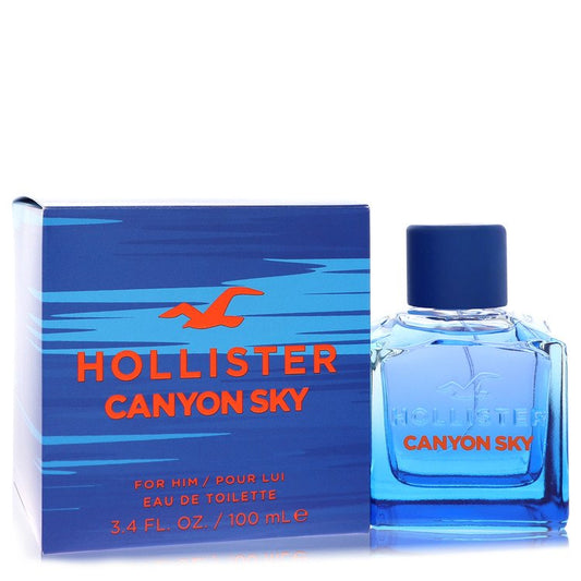 Hollister Canyon Sky by Hollister Eau De Toilette Spray 3.4 Oz for Men