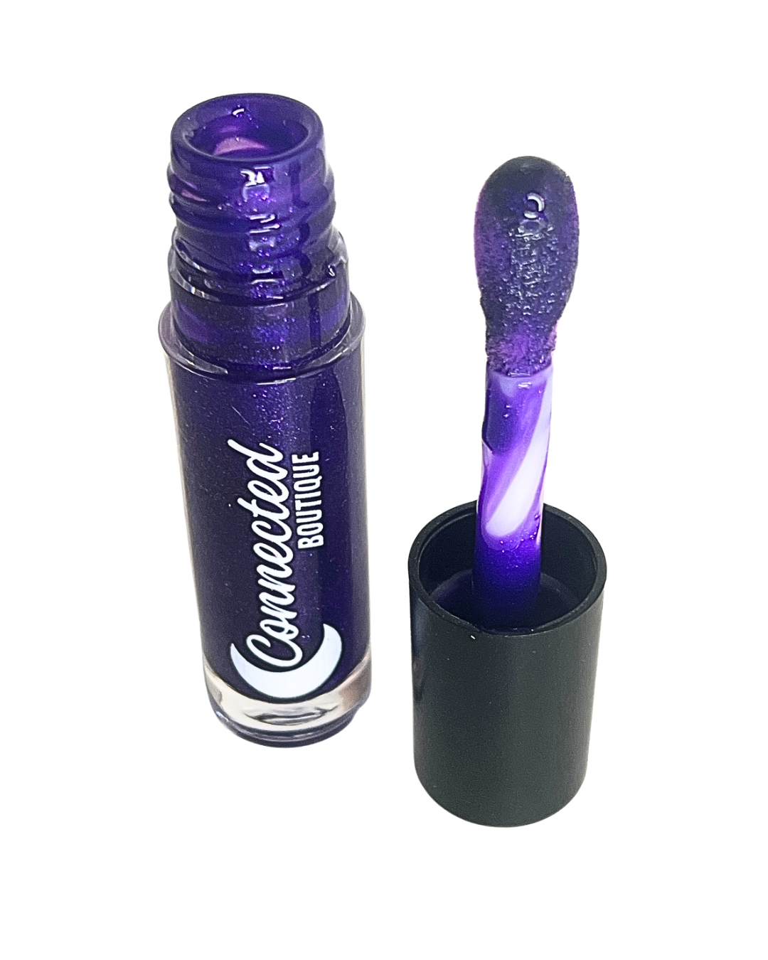 Tempted - Dark Purple Glitter Lip Gloss – Sparkle & Shine