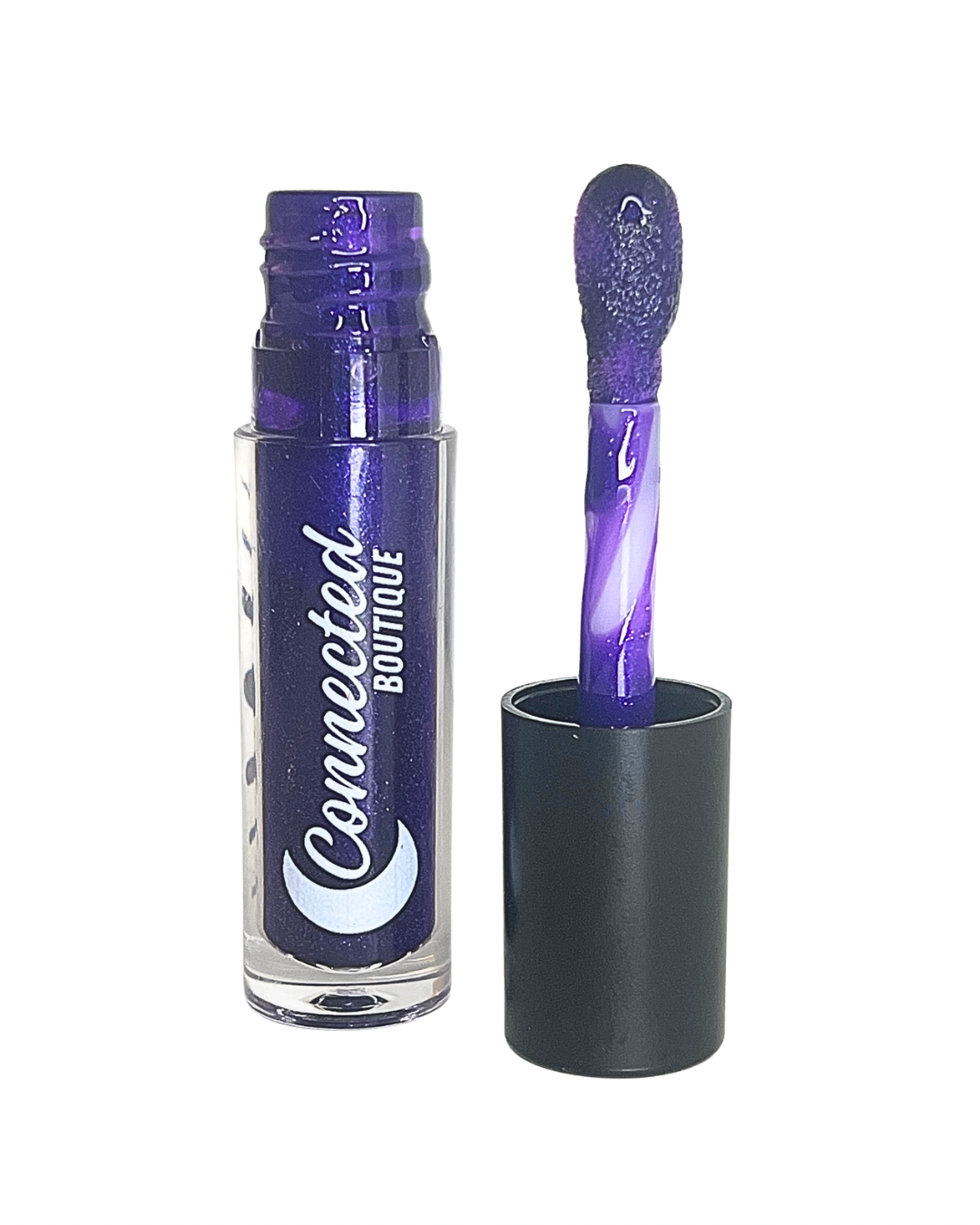 Tempted - Dark Purple Glitter Lip Gloss – Sparkle & Shine