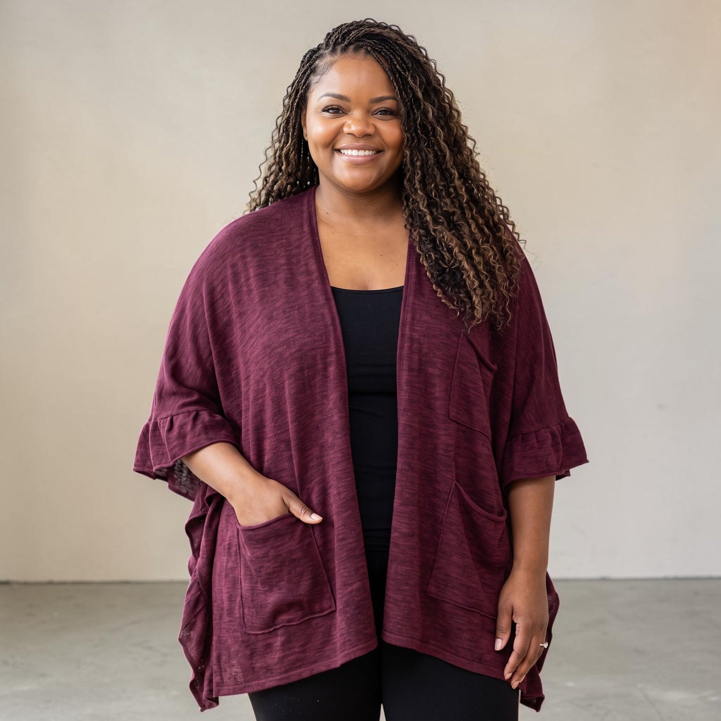 Unique Asymmetrical Hem Sweater