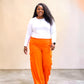 Spicy Orange Cargo Pants