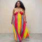 Elegant Halter Maxi Dress