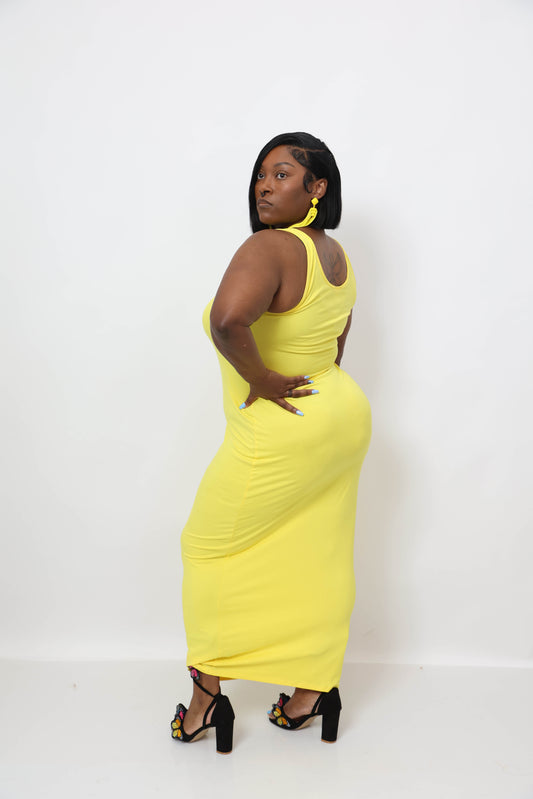 Solid Basic Maxi Dress