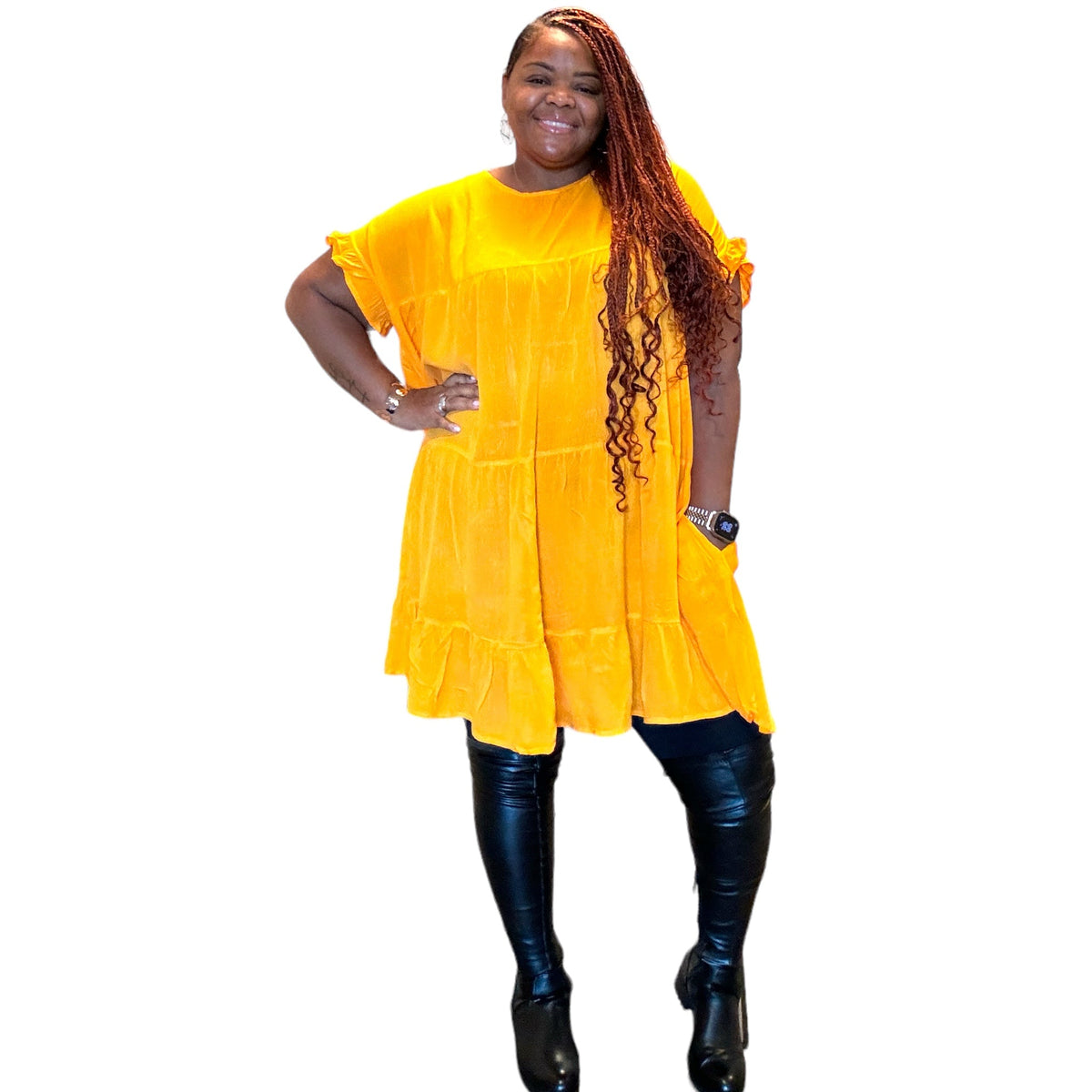 Marigold Tiered Dress