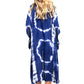 Tie Dye with Crochet Accent Kimono
