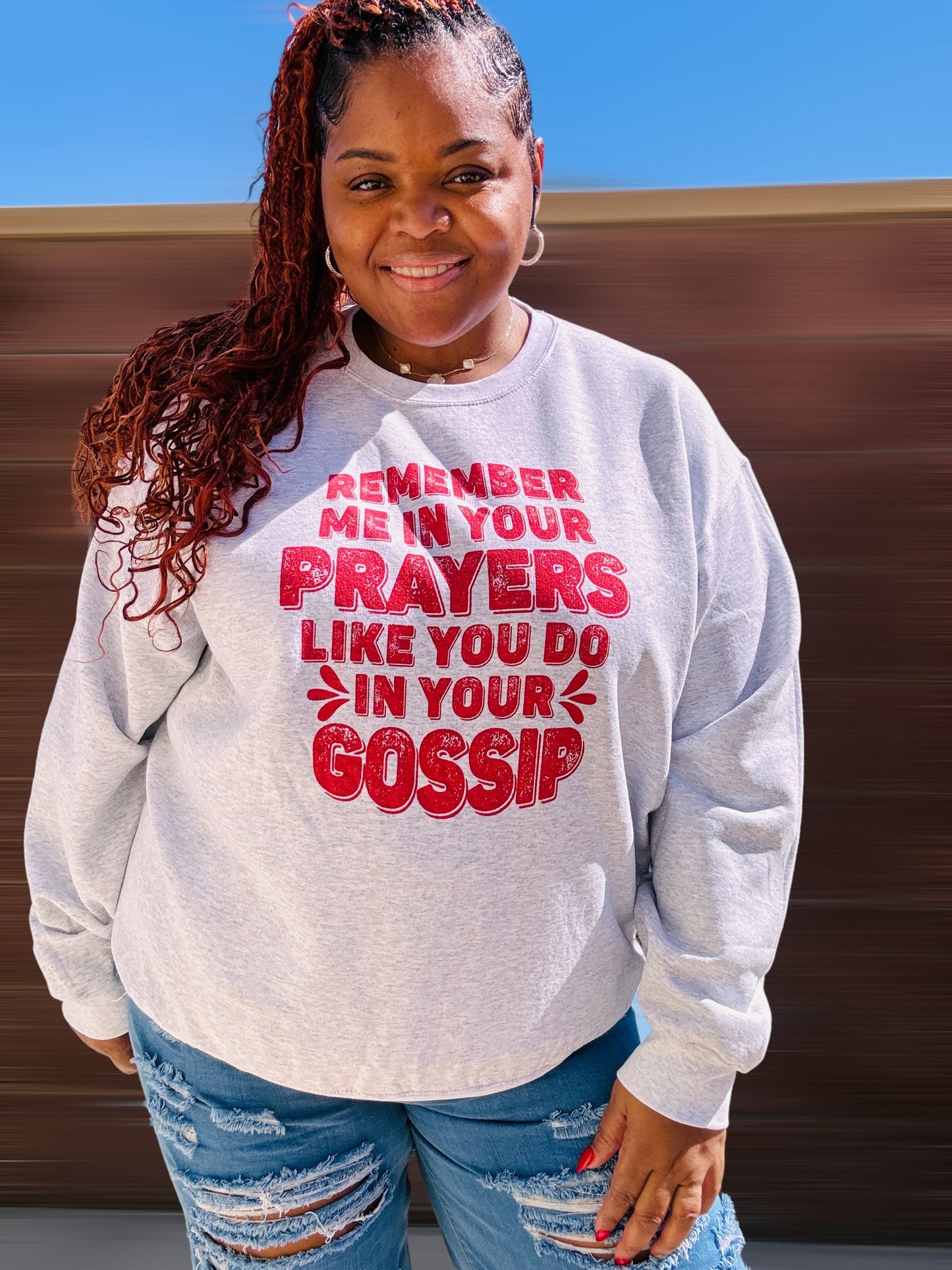 Pray For Me Sweatshirt