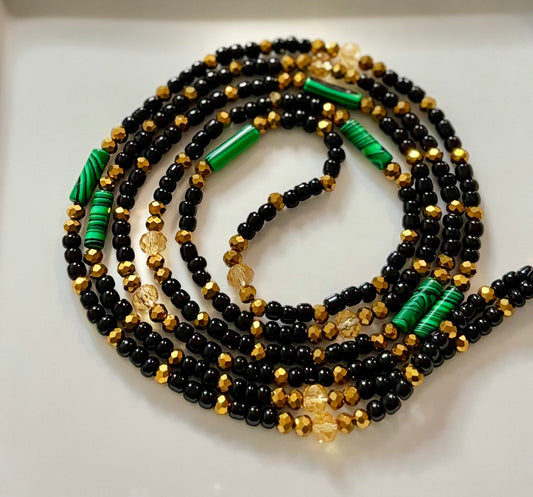 Solar Sovereign Waist & Thigh Bead Set