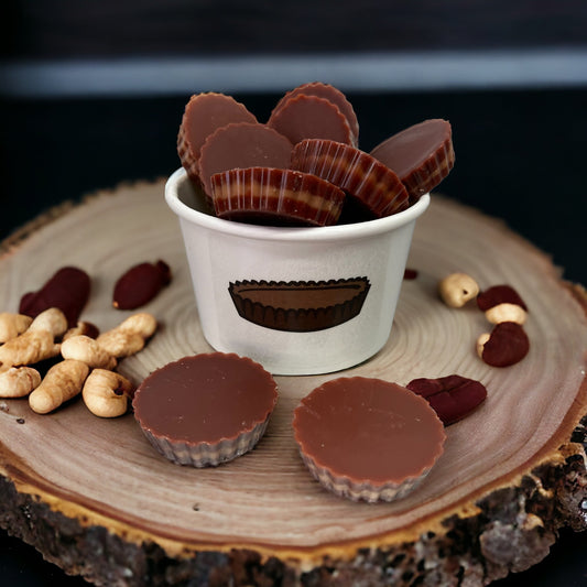 PEANUT BUTTER CUPS Realistic Wax Melts | Fake Food | 4.25 oz | 9 Melts