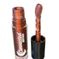 Mocha- Chocolate brown Metallic Lip Gloss